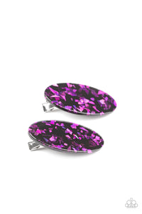 Paparazzi Hair Accessory - Get Oval Yourself! - Purple