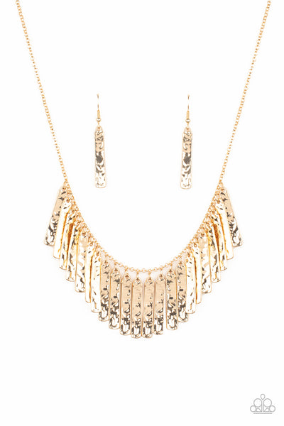 Paparazzi Necklace - Metallic Muse - Gold