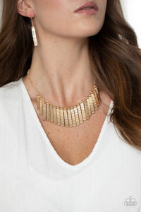 Paparazzi Necklace - Metallic Muse - Gold