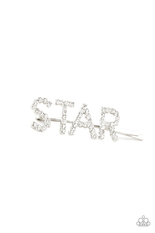 Paparazzi Hair Accessory - STAR In Your Own Show - White
