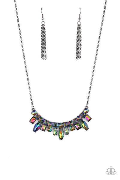 Paparazzi Necklace - Wish Upon A Rock Star - Multi