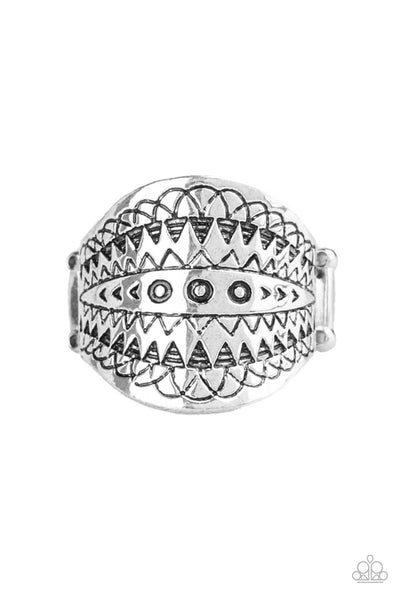 Paparazzi Ring - Tiki Tribe - Silver