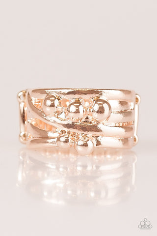 Paparazzi Ring - Chance of Shimmer - Rose Gold