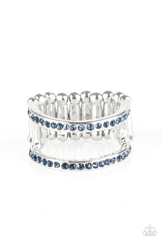 Paparazzi Ring - Surrender The Sparkle - Blue