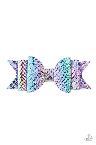 Paparazzi Hair Accessory - Bow Your Mind - Blue