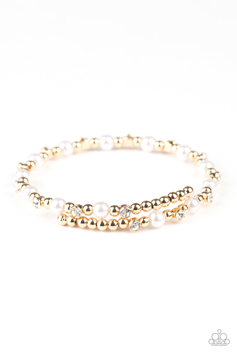 Paparazzi Bracelet - Decadently Dainty - Gold