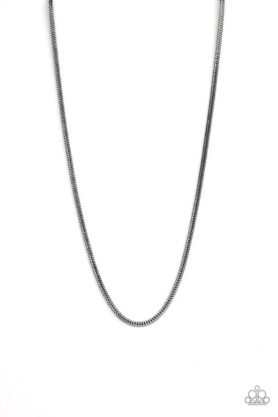 Paparazzi Necklace - Killer Crossover - Black Urban