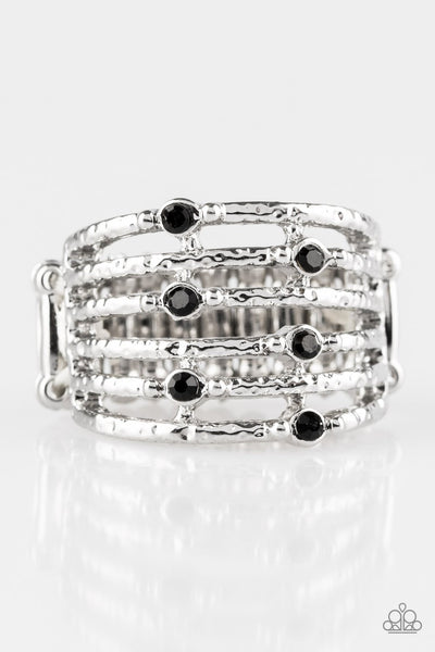 Paparazzi Ring - Scale Up - Black