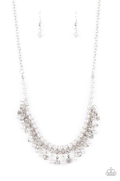 Paparazzi Necklace - A Touch of CLASSY - Silver