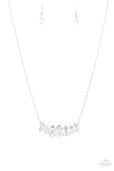 Paparazzi Necklace - Leading Lady - White