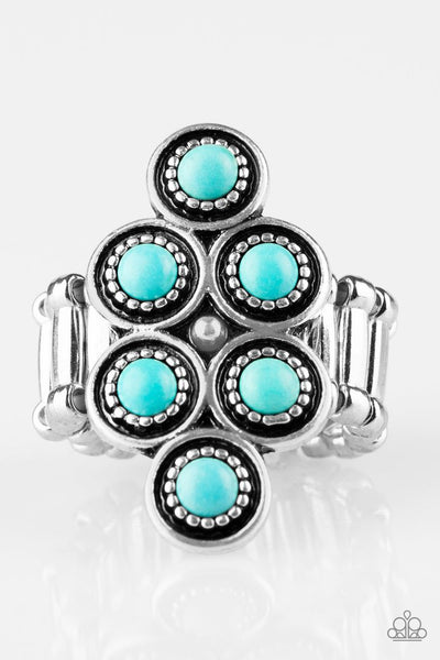 Paparazzi Ring - River Rock Rhythm - Blue