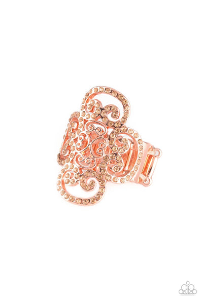 Paparazzi Ring - Regal Regalia - Copper