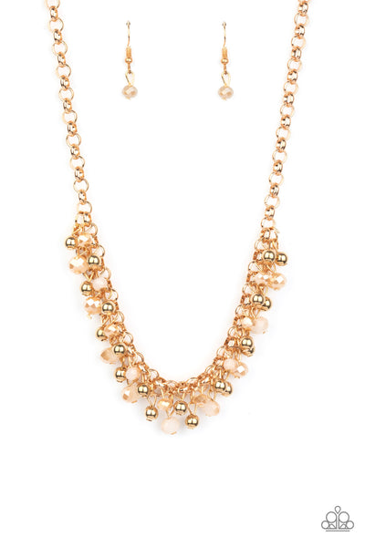 Paparazzi Necklace - Trust Fund Baby - Gold