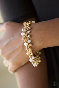 Paparazzi Bracelet - Just For The FUND Of It! - Gold