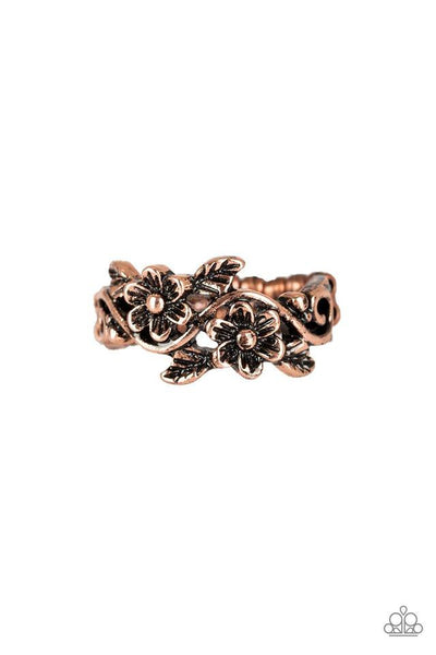 Paparazzi Ring - Stop And Smell The Flowers - Copper