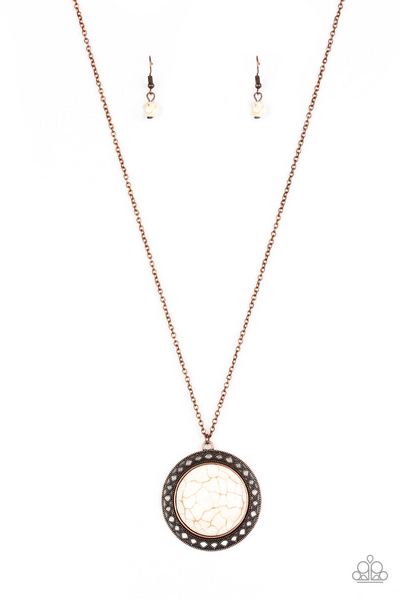 Paparazzi Necklace - Run Out of Rodeo - Copper