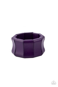 Paparazzi Bracelet - Caribbean Couture - Purple