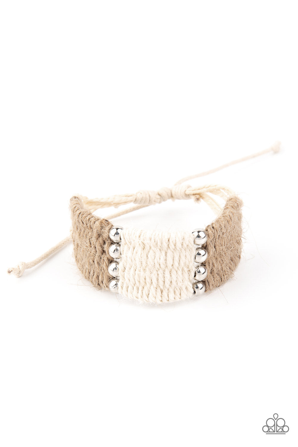 Paparazzi Bracelet - High Tides - Brown Urban