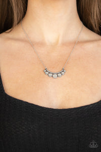 Paparazzi Necklace - Melodic Metallics- Silver