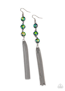 Paparazzi Earring - Moved To Tiers - Multi