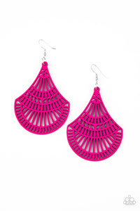 Paparazzi Earring - Tropical Tempest - Pink
