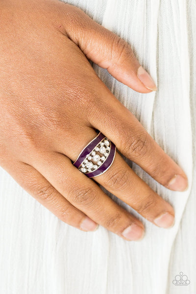 Paparazzi Ring - Trending Treasure - Purple