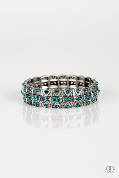 Paparazzi Bracelet - Modern Magnificence - Blue