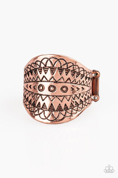 Paparazzi Ring - Tiki Tribe - Copper