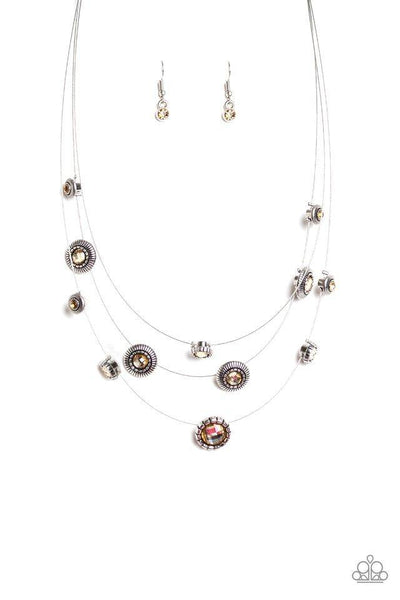 Paparazzi Necklace - SHEER Thing! - Brown