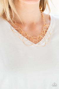 Paparazzi Necklace - Circa de Couture - Gold