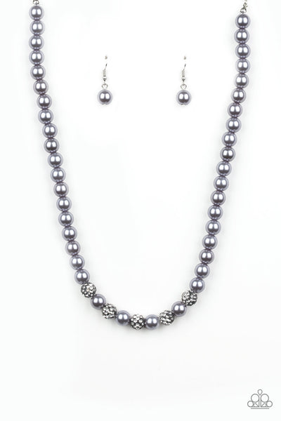 Paparazzi Necklace - Posh Boss - Silver