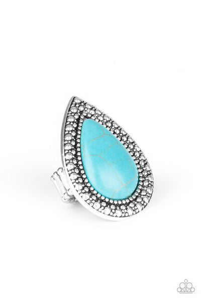 Paparazzi Ring - Santa Fe Storm - Blue