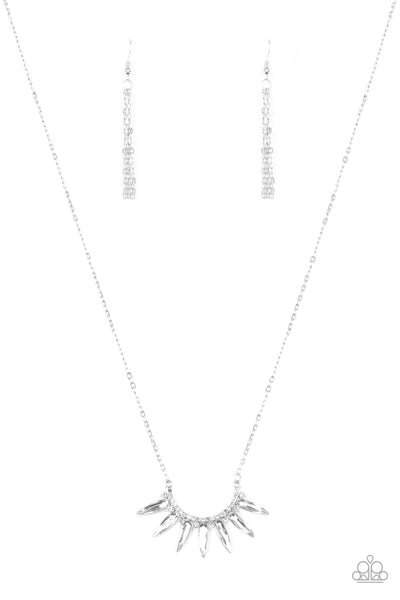 Paparazzi Necklace - Empirical Elegance - White