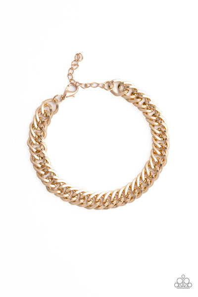 Paparazzi Bracelet - On The Ropes - Gold