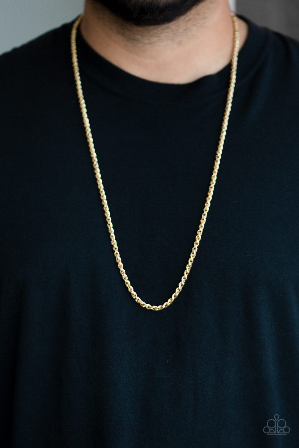 Paparazzi Necklace - Jump Street - Gold Urban