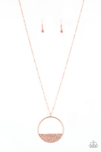 Paparazzi Necklace - Bet Your Bottom Dollar - Copper