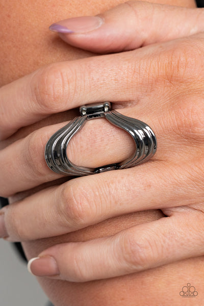 Paparazzi Ring - Keep An Open Mind - Black