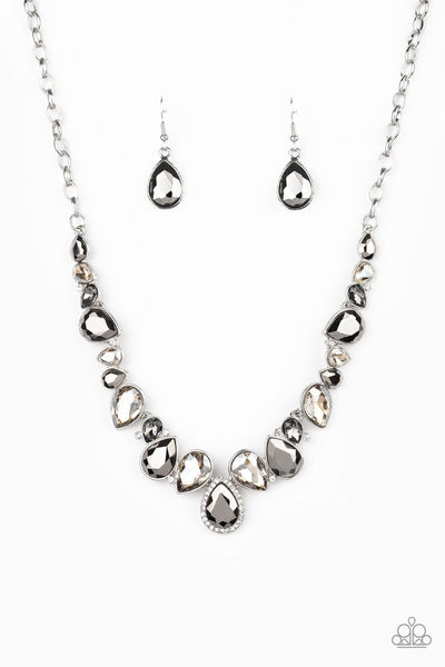 Paparazzi Necklace - I Want It All - Silver