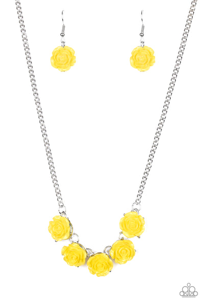 Paparazzi Necklace - Garden Party Posh - Yellow