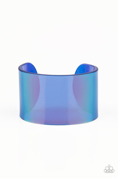 Paparazzi Bracelet - Holographic Aura - Blue