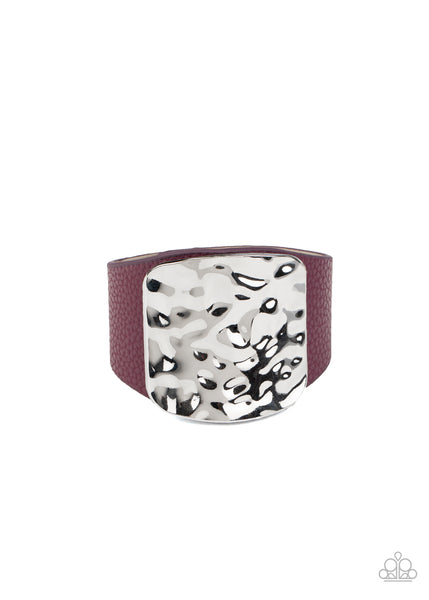 Paparazzi Bracelet - Brighten Up - Purple