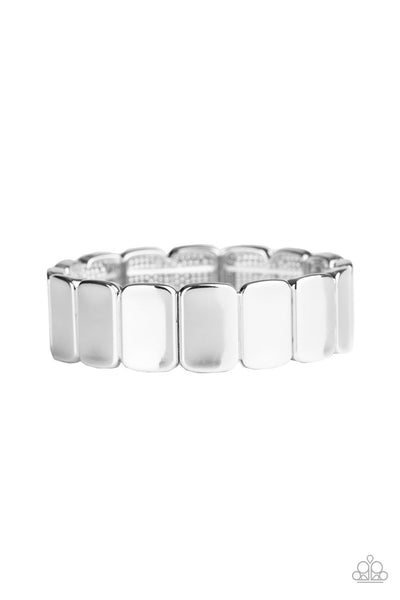 Paparazzi Bracelet - Retro Effect - Silver