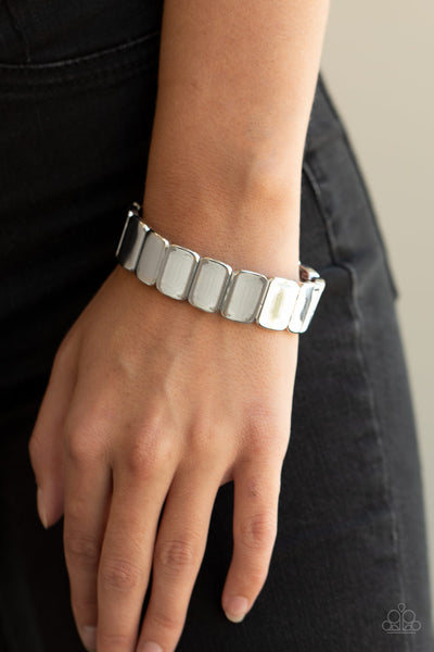 Paparazzi Bracelet - Retro Effect - Silver