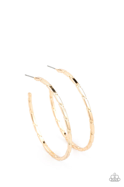 Paparazzi Earring - Unregulated - Gold