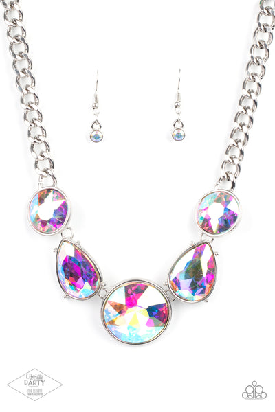 PINK DIAMOND Paparazzi Necklace - All The Worlds My Stage - Multi