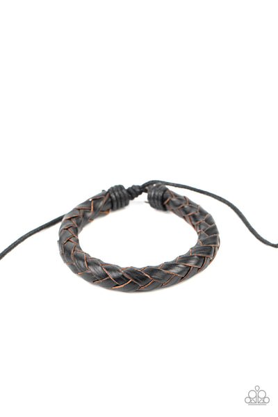 Paparazzi Bracelet - Homespun Comfort - Black