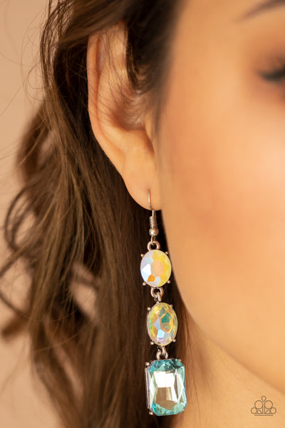 Paparazzi Earring - Dripping In Melodrama - Blue