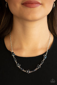Paparazzi Necklace - Gorgeously Glistening - Blue
