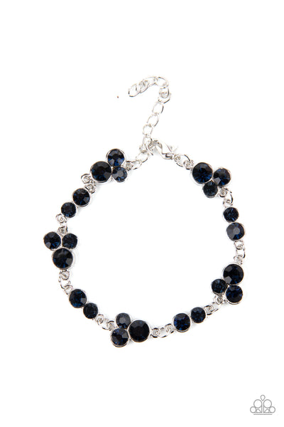 Paparazzi Bracelet - Social GLISTENING - Blue