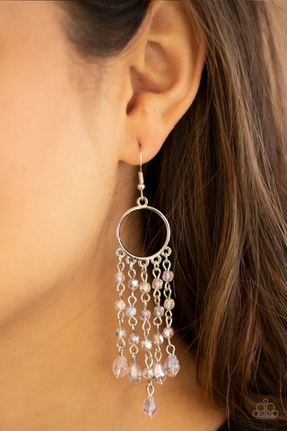 Paparazzi Earring - Dazzling Delicious - Pink